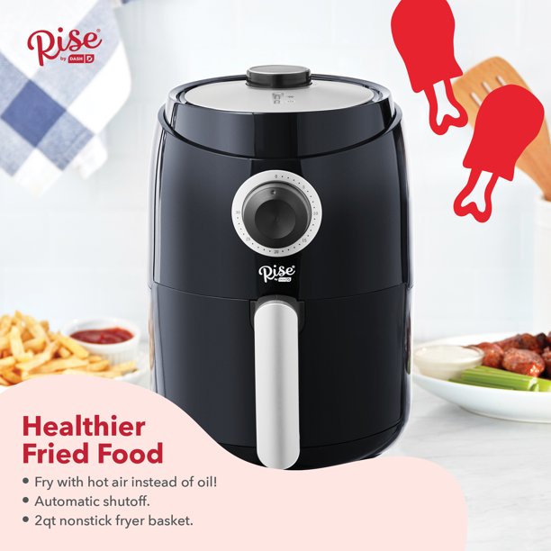 Rise by Dash - 2-Quart Compact Air Fryer Oven