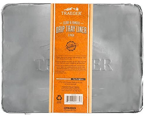 Traeger Drip Tray Liners - 5 Pack - Scout & Ranger Grill