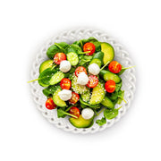 Lattice Melamine Salad/Dessert Plate