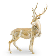 Antique Gold Deer Figure