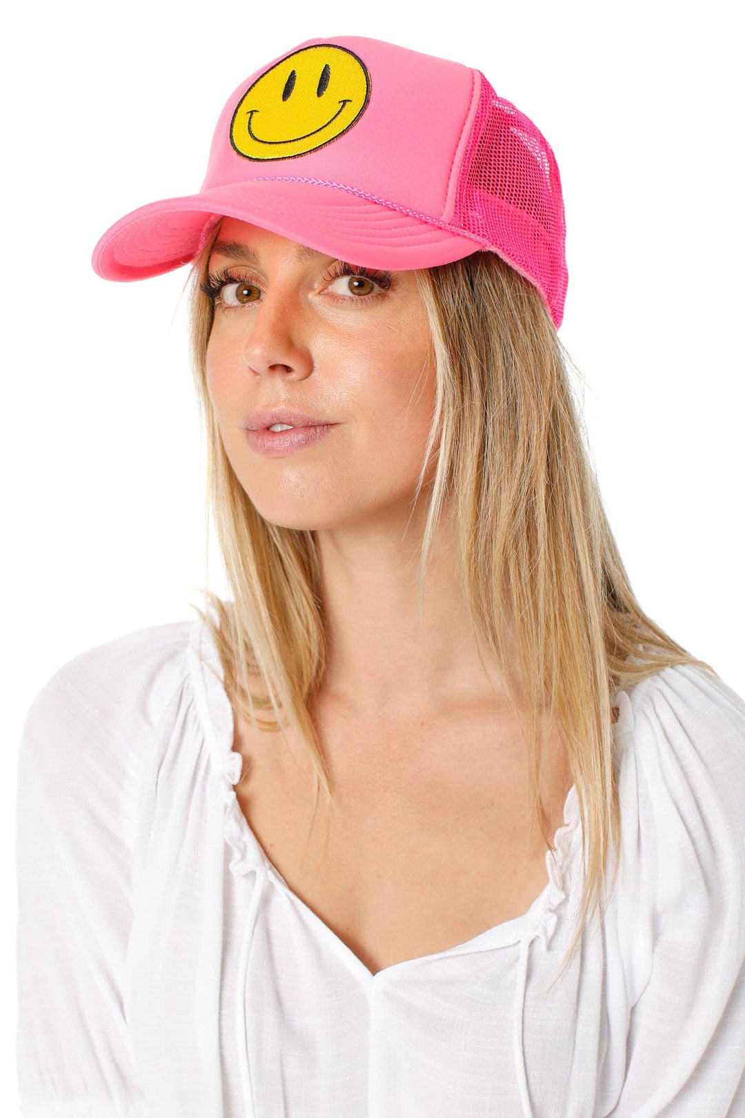 Pink Happy Hat