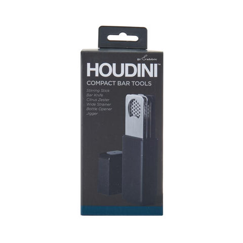 Houdini Stainless Steel Bar Tool Set - Black