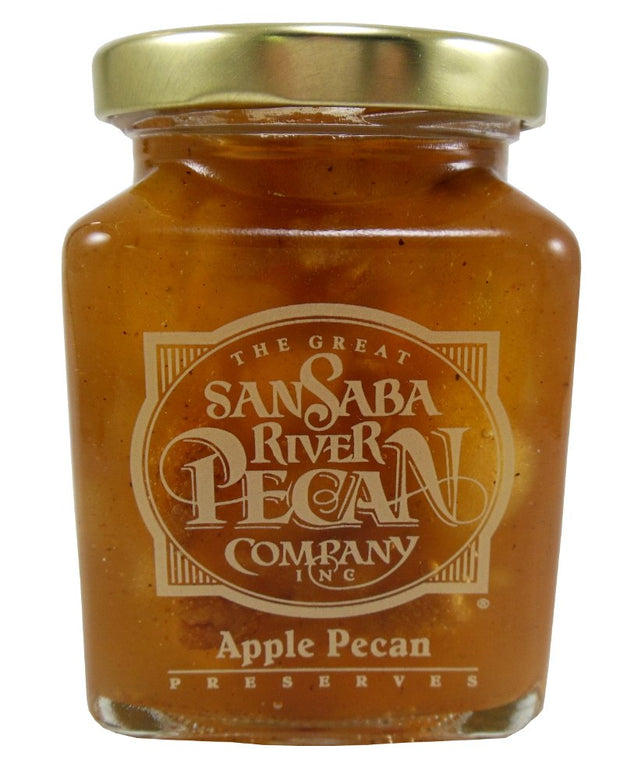 San Saba River Pecan Company Apple Pecan Preserves