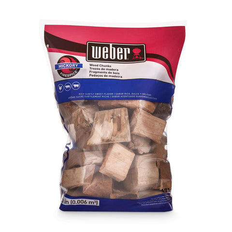 Weber - All Natural Firespice Hickory Wood Smoking Chunks