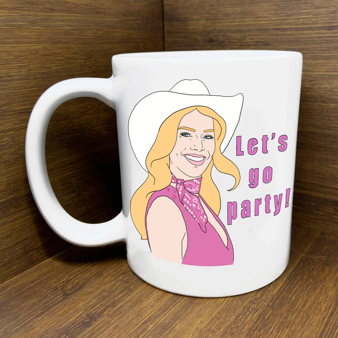 Barbie Let's Go Party Mug