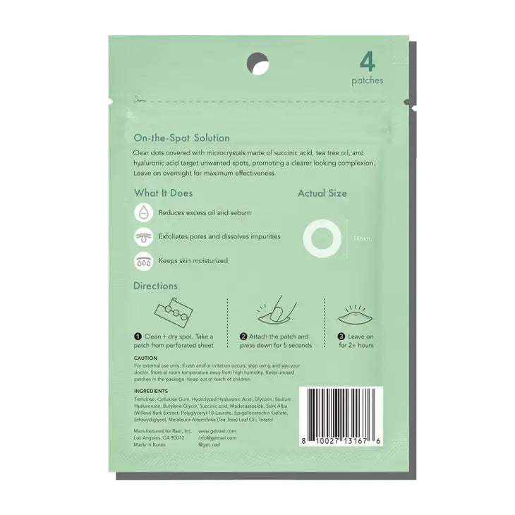 Rael Beauty Miracle Patch Microcrystal Spot Pimple Cover