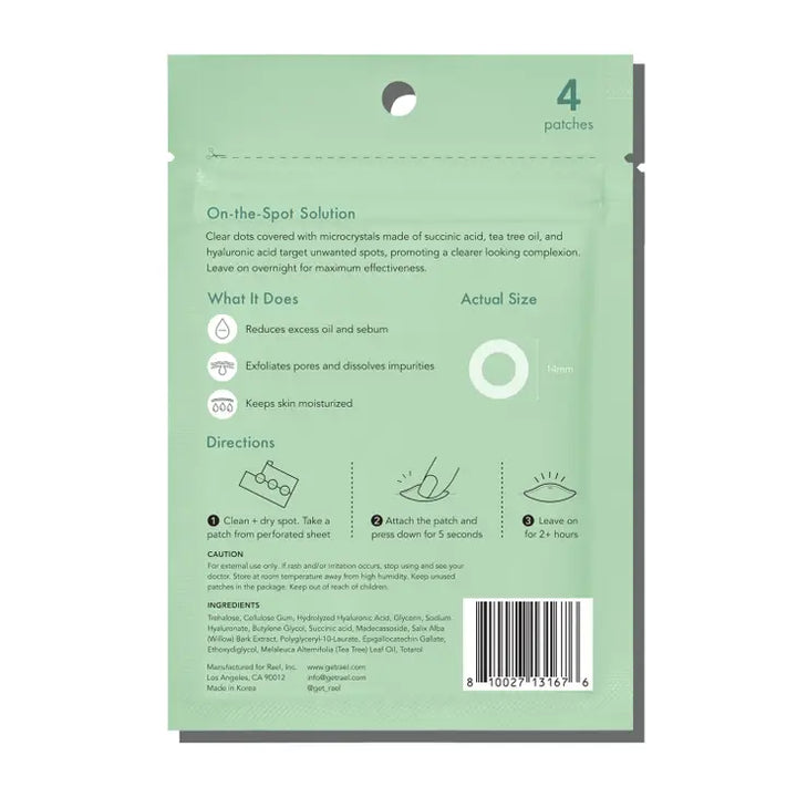Rael Beauty Miracle Patch Microcrystal Spot Pimple Cover