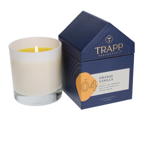 Trapp - House Box Candle - No. 04 Orange Vanilla