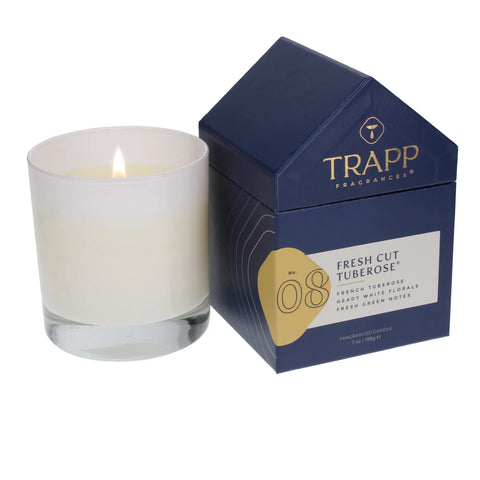 Trapp - House Box Candle - No. 08 Fresh Cut Tuberose