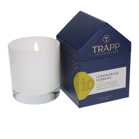 Trapp - House Box Candle - No. 10 Lemongrass Verbena