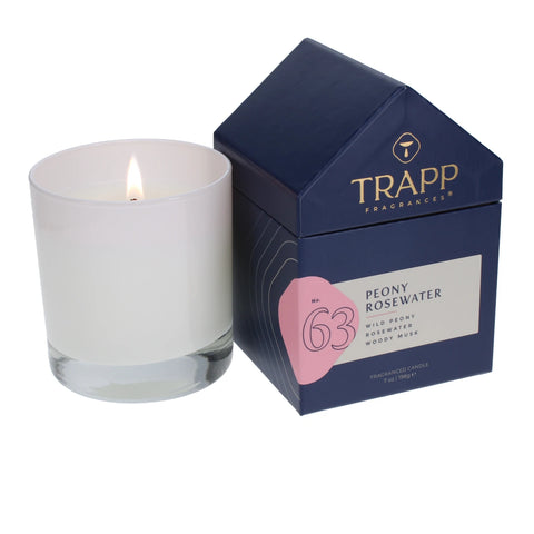 Trapp - House Box Candle - No. 63 Peony Rosewater