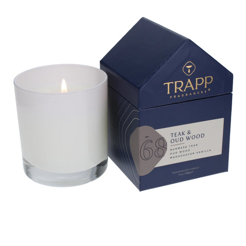 Trapp - House Box Candle - No. 68 Teak & Oud Wood