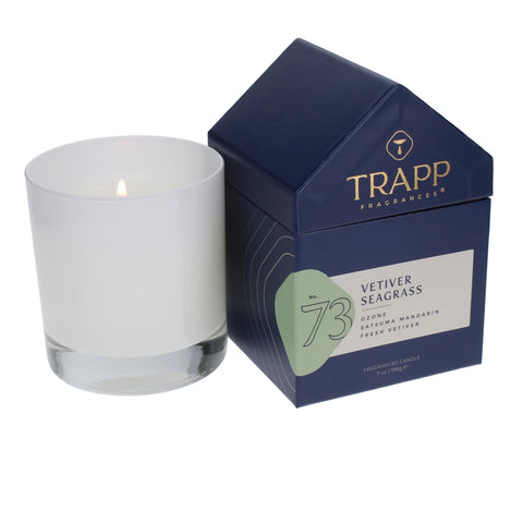 Trapp - House Box Candle - No. 73 Vetiver Seagrass
