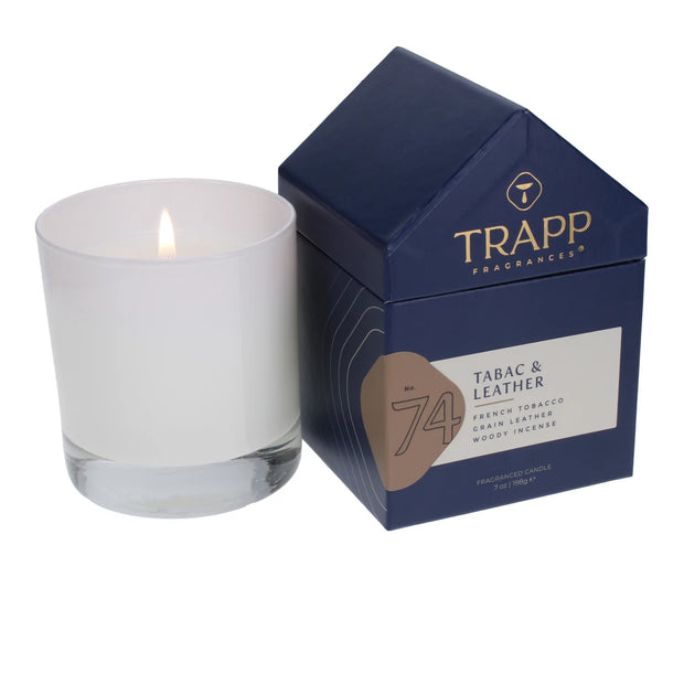 Trapp - House Box Candle - No. 74 Tabac & Leather
