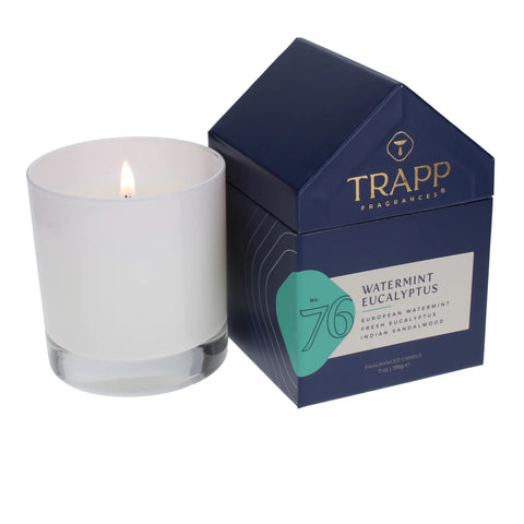 Trapp - House Box Candle - No. 76 Watermint Eucalyptus