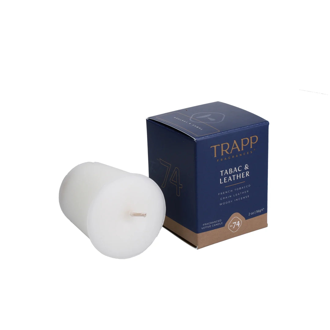 Trapp - Votive Candle - No. 74 Tabac & Leather