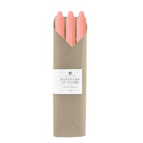 Northern Lights - Taper Candles - Apricot