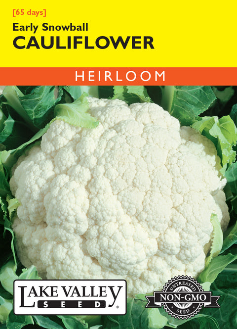 Lake Valley Seed - Early Snowball Cauliflower