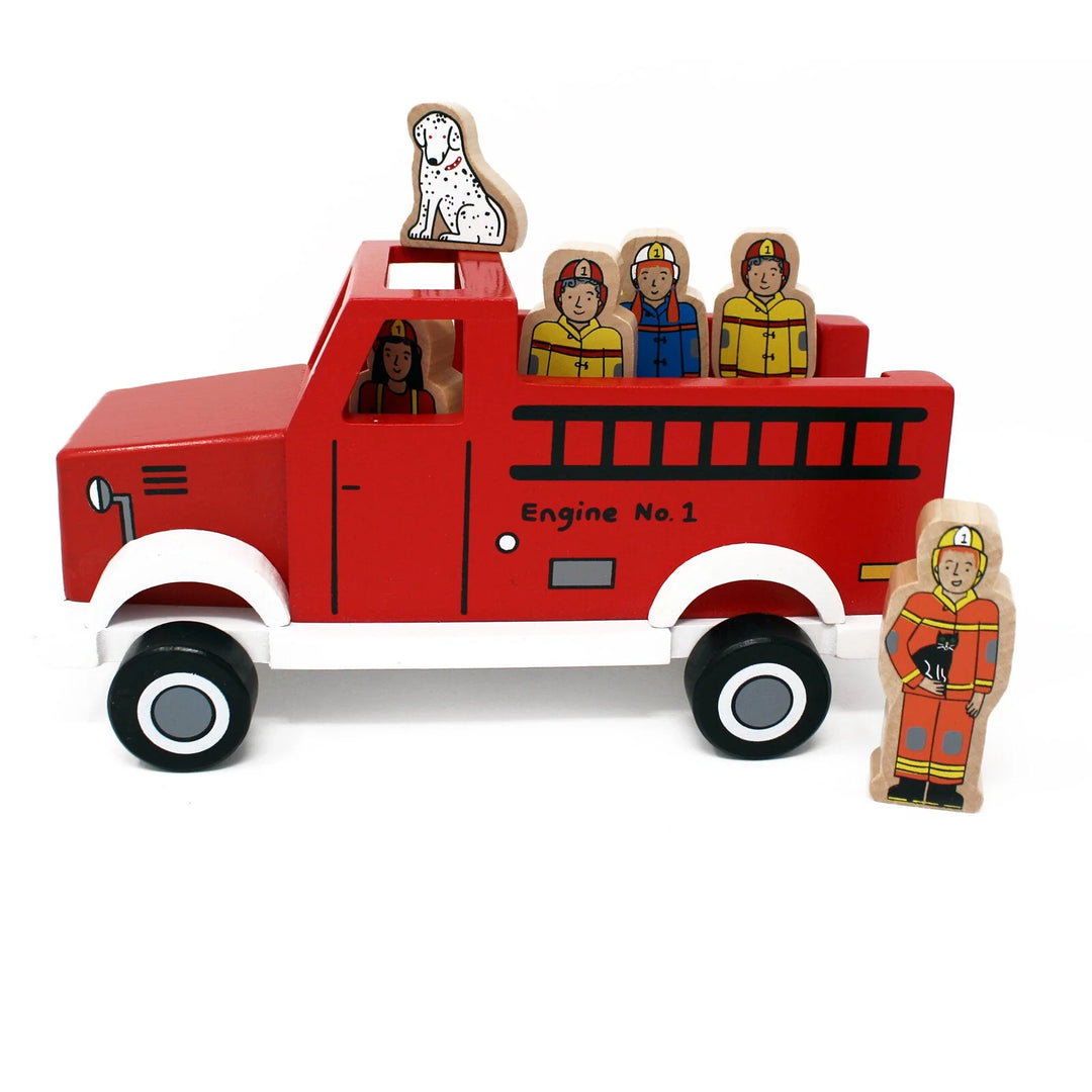 Jack Rabbit Creations - To The Rescue Magnetic Fire Truck