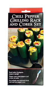 Charcoal Companion Pepper Rack and Corer set