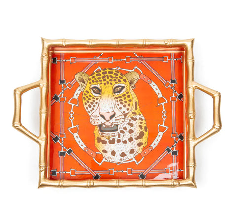 Oscar Cheetah Large Mai Chang Tray