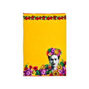 Frida Lilac & Gold Tea Towel