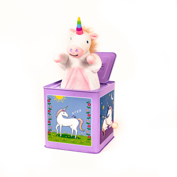Jack Rabbit Creations Jack-in-the-Box Unicorn