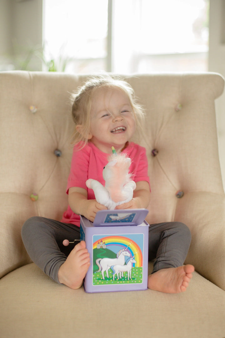 Jack Rabbit Creations Jack-in-the-Box Unicorn