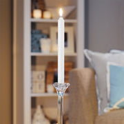 Root Candles - 9" Smooth Arista Taper Candle - White