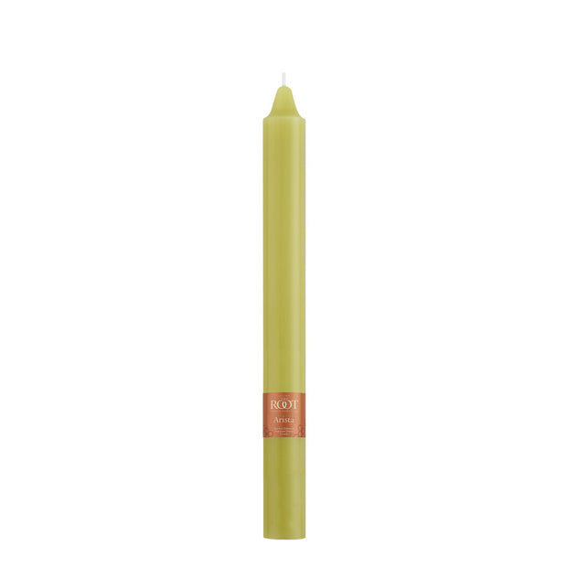 Root Candles - 9" Smooth Arista Taper Candle - Willow