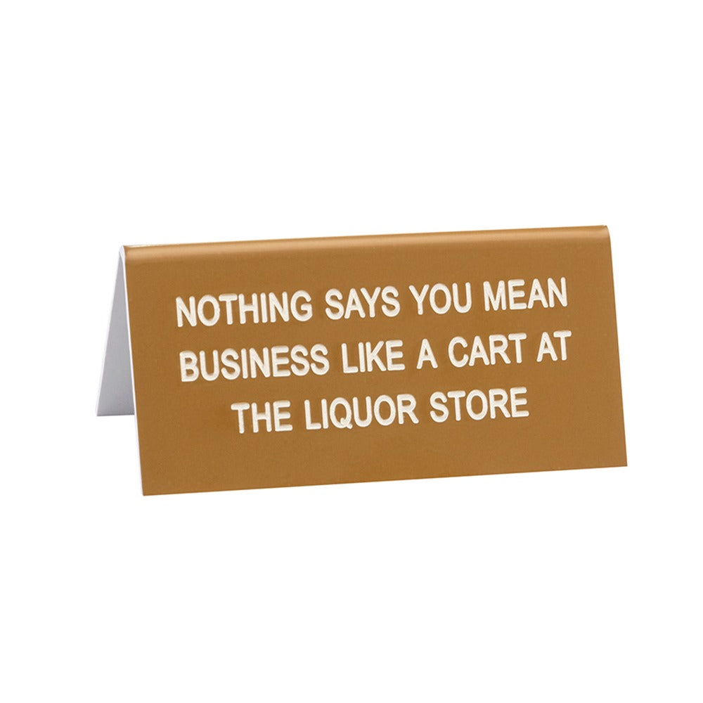 Liquor Store Sign