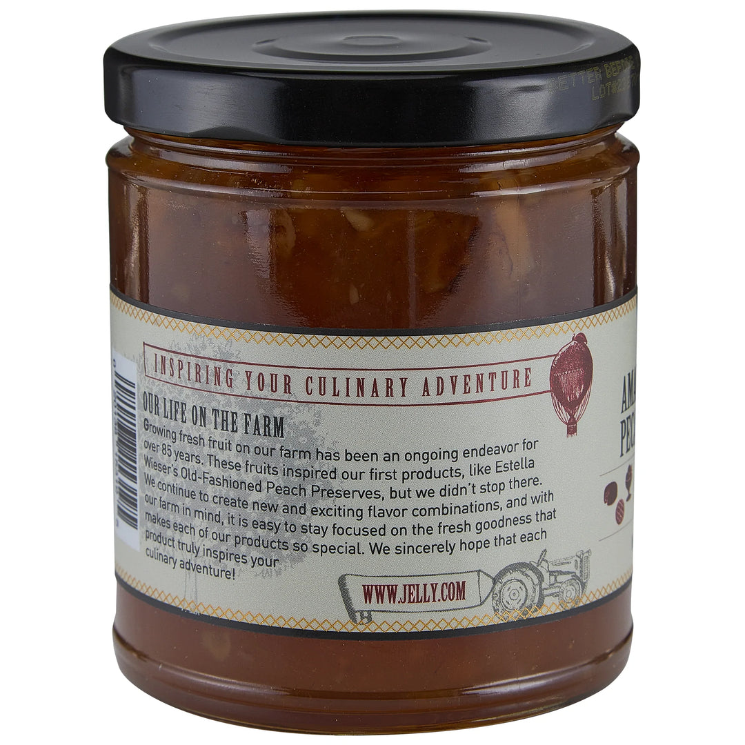Fischer & Wieser Amaretto Peach Pecan Preserves