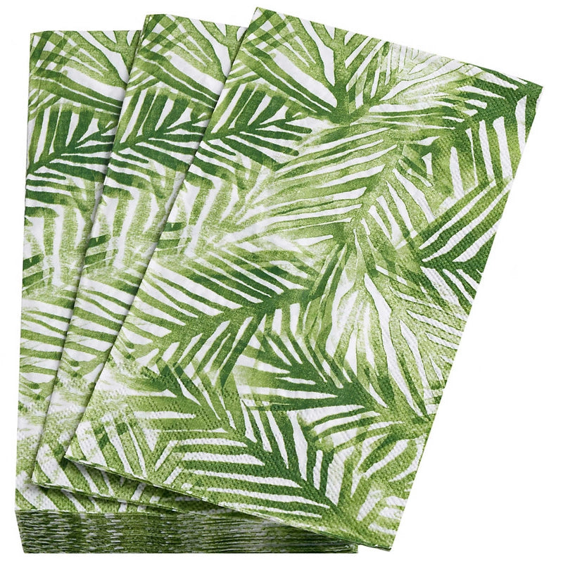 Annie Selke - Palms Green Paper Guest Towel