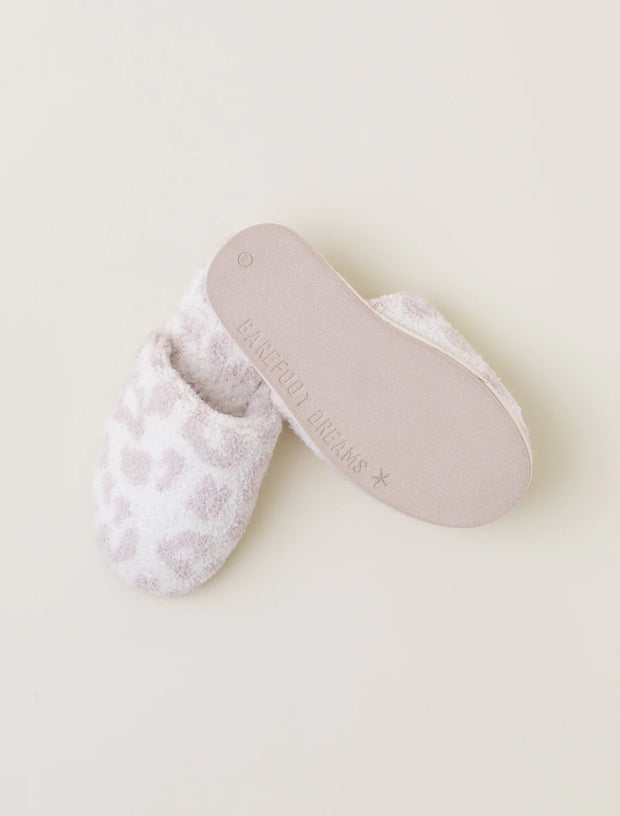 Barefoot Dreams - CozyChic Barefoot In The Wild Slippers - Cream