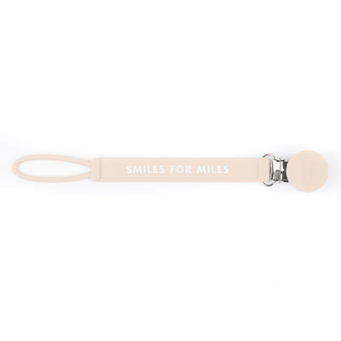 Bella Tunno - Smiles for Miles Pacifier Clip