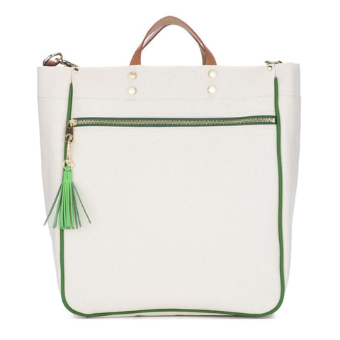 Parker Canvas Tote - Grass