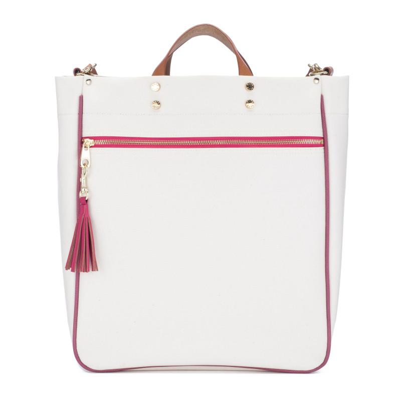 Parker Canvas Tote - Pink