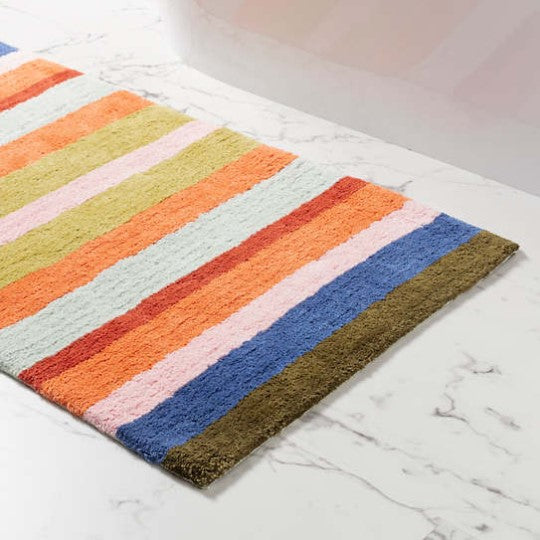Franklin Stripe Bath Mat