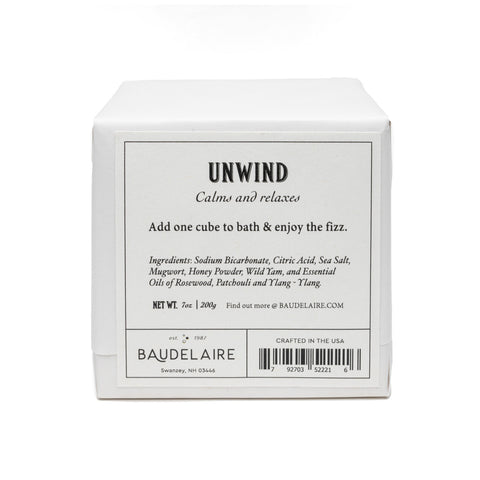 Baudelaire - Bath Cube - Unwind