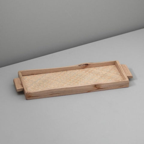 Miramar Reclaimed Wood Rectangular Tray - Small