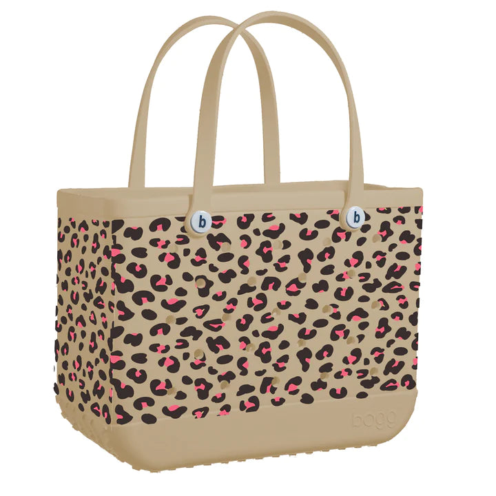 Bogg Bag - Original Tote Bag - Wild Child Pink Leopard