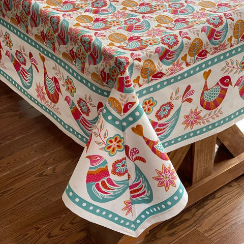 Mahogany Home - Boho Bird Tablecloth