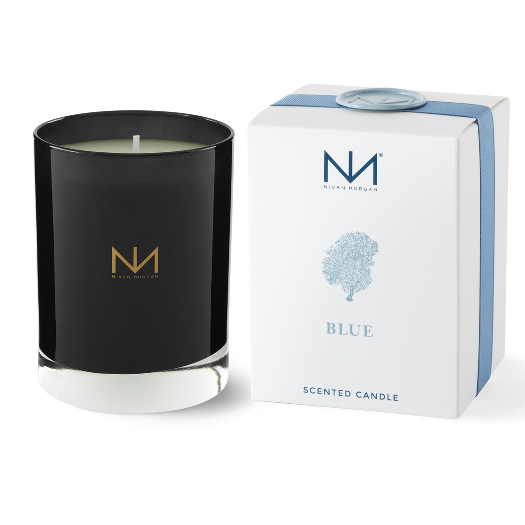 Niven Morgan - Scented Candle - Blue