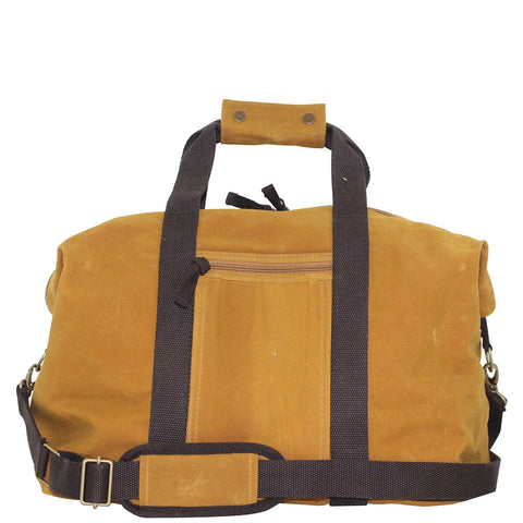 Waxed Canvas Voyager Weekender - Yellow