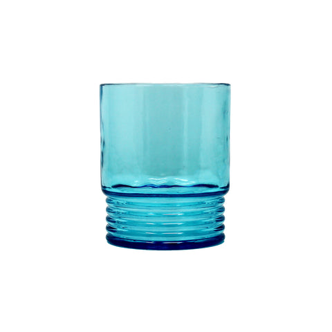 Le Cadeaux - Santorini Tumbler Teal Glass