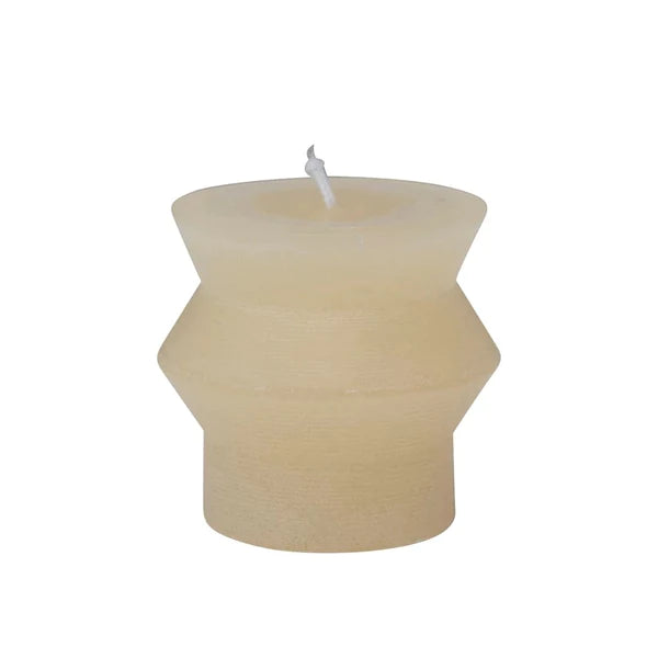 Totem Pillar Candle - Cream