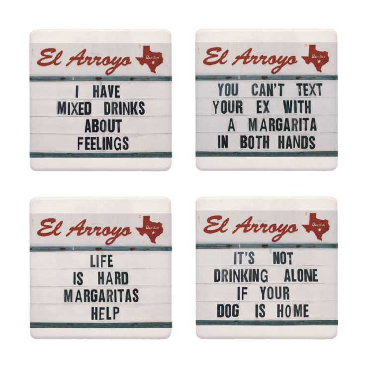 El Arroyo - Coaster Set – Mixed Drinks