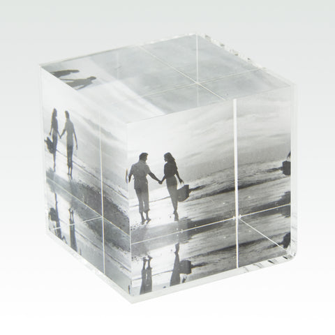 Photo Cube Picture Frame Paper Weight