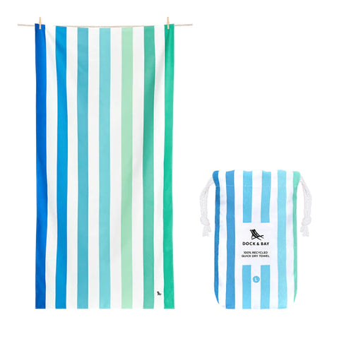 Dock & Bay - Extra-Large Summer Quick-Dry Towel - Endless River