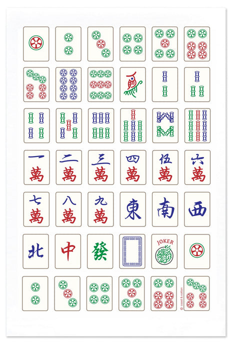 Coast & Cotton - Hand Towel - Mahjong